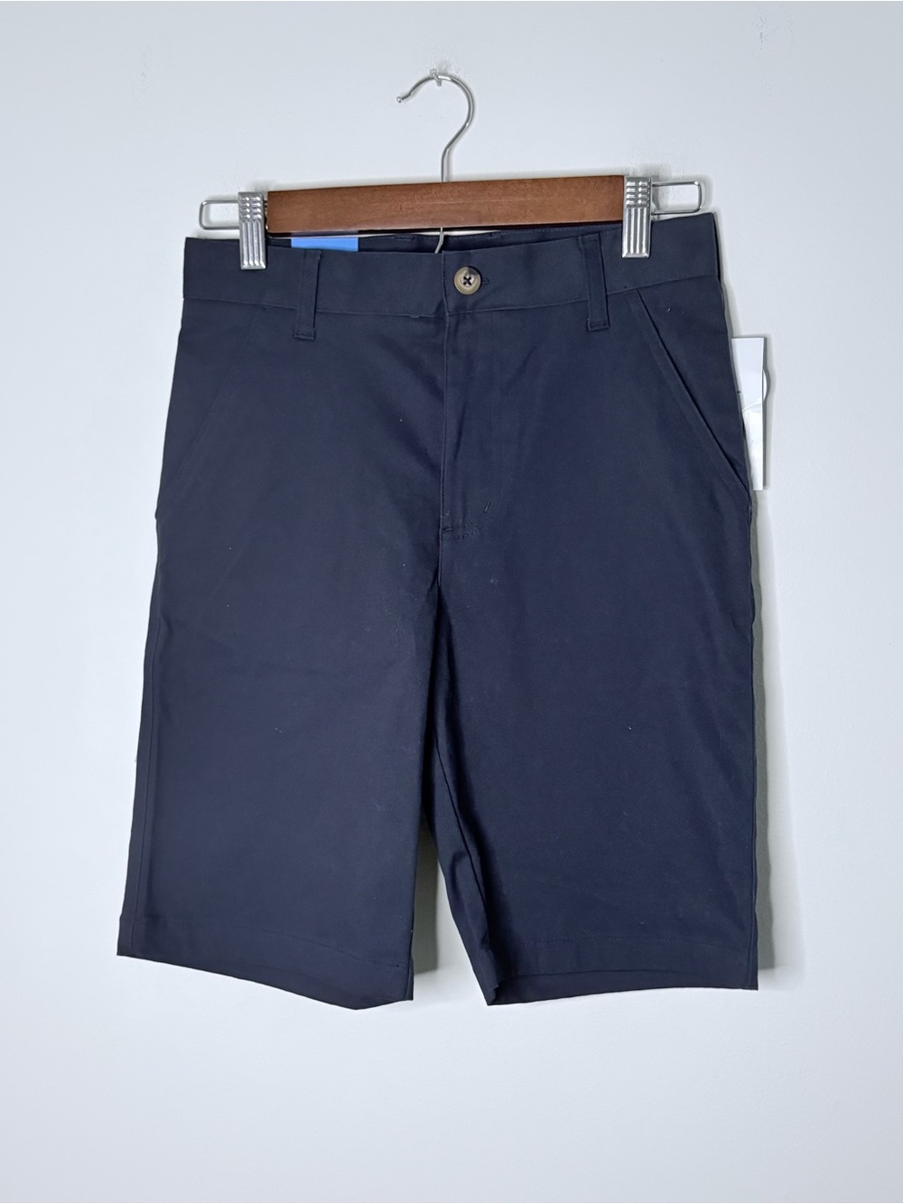 French Toast Shorts Boys Size 12 Navy Blue Comfort Stretch Waist School Uniform